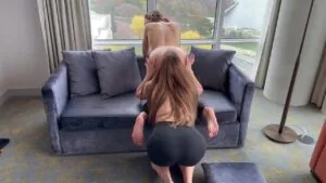 Nadia Foxx and Serenity Cox in Yoga Pants - XXX SexVid
